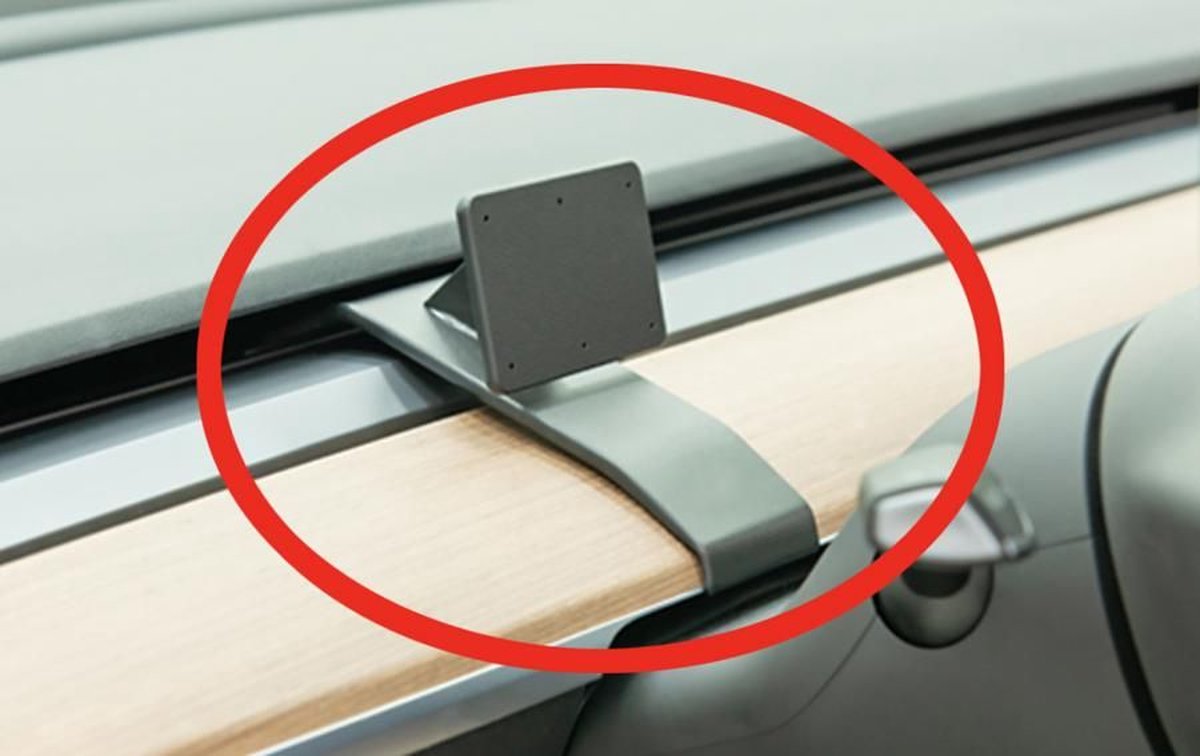 Brodit ProClip houder geschikt voor Tesla Model 3 18 - / Y 2020 - Center mount