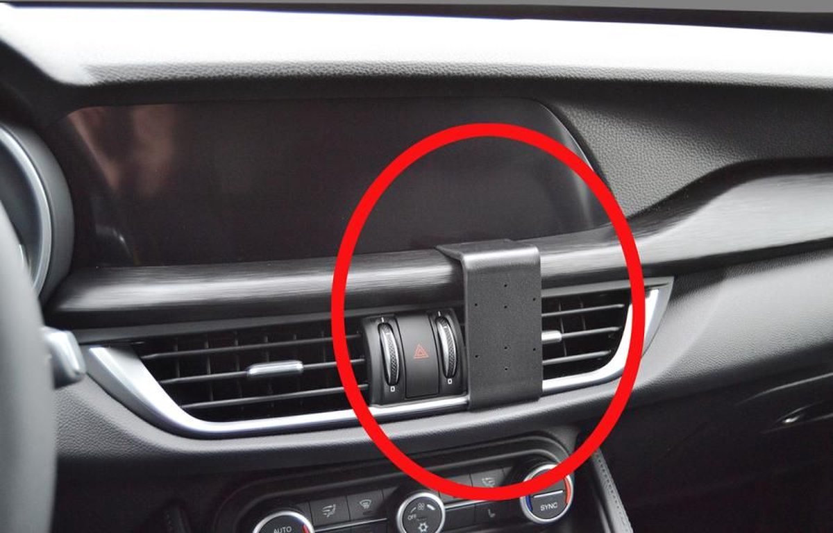 Brodit ProClip houder geschikt voor Alfa Romeo Stelvio 2016 - Angled mount