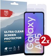 Rosso Screen Protector Ultra Clear Duo Pack Geschikt voor Samsung Galaxy A05 | TPU Folie | Case Friendly | 2 Stuks