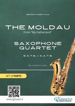 The Moldau - Saxophone Quartet s.a.t.b. 7 - Saxophone Quartet: The Moldau (set of parts)