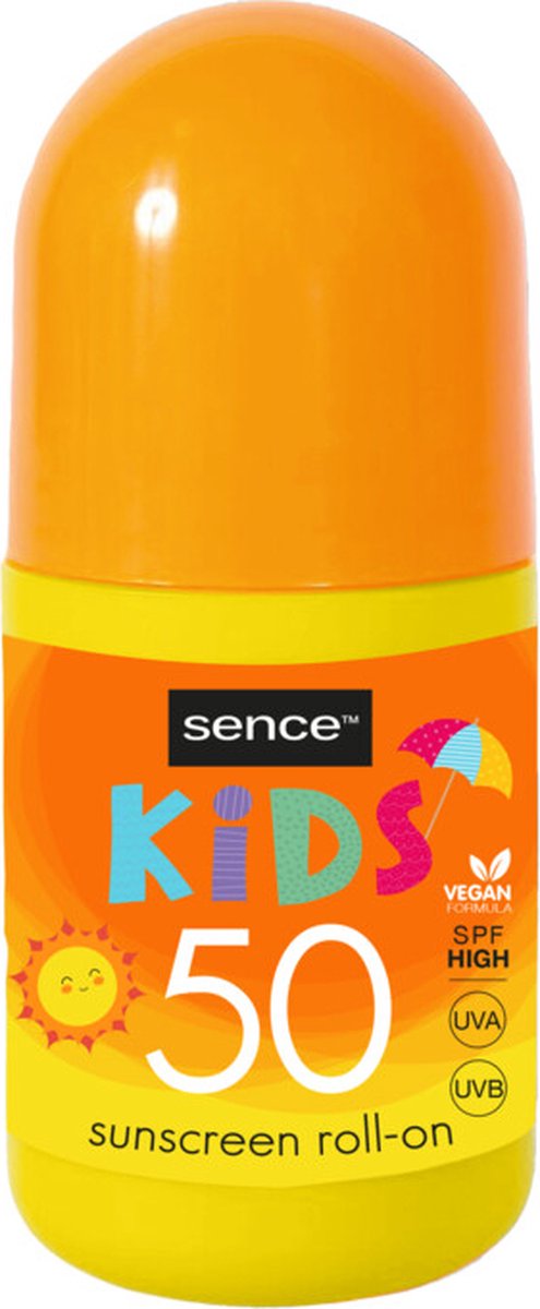 Sence Zonnebrand Kids SPF 50 Melk - 2 x 50 ml - Voordeelverpakking