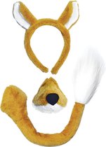 Rubies Ensemble d'habillage renard avec son - 3 pièces - beige - pour enfants