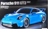 1:10 Tamiya 58712 RC Porsche 911 GT3 (992) TT-02 - Certificaat RC Plastic Modelbouwpakket