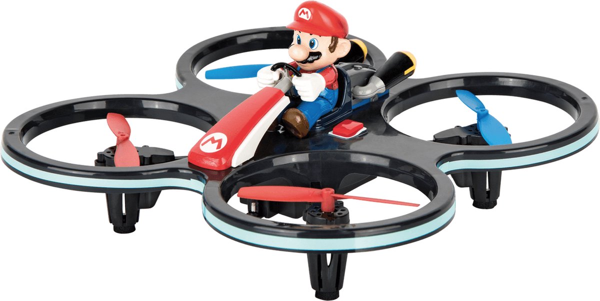 Bol.com Carrera RC voertuig Auto - RC Mario Kart - Mini Mario-Copter 2,4GHz RC Model Kant en Klaar - Carrera Bestuurbare Auto aanbieding