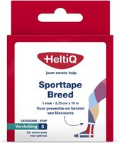 Voordeelverpakking 2 X HeltiQ Sporttape Breed 3,75 cm x 10 m