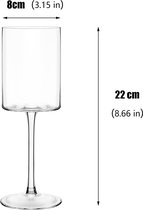 vaatwasmachinebestendige Tritan-kristalglazen, Luxe Wijnglazen set,