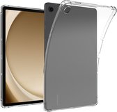 Samsung Galaxy Tab A9 TPU Case hoesje - Just in Case - Effen Transparant - TPU (Zacht)