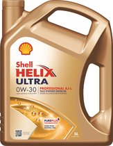 Huile moteur Shell Helix Ultra Professional AJ-L 0w30 5 litres