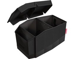 Middenstoelorganizer met deksel - Veelzijdig - Autobox - Slimme opbergruimte met magnetische sluiting - Eenvoudige reiniging - Netjes en comfortabel reizen (zwart)
