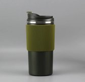 To-Go Koffiebeker/Thermosbeker RVS - 450 ML - Groen
