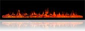 Dutch Fires - Decori Slimline 60″ pouces – 152cm - Cheminée décorative - Cheminée murale électrique