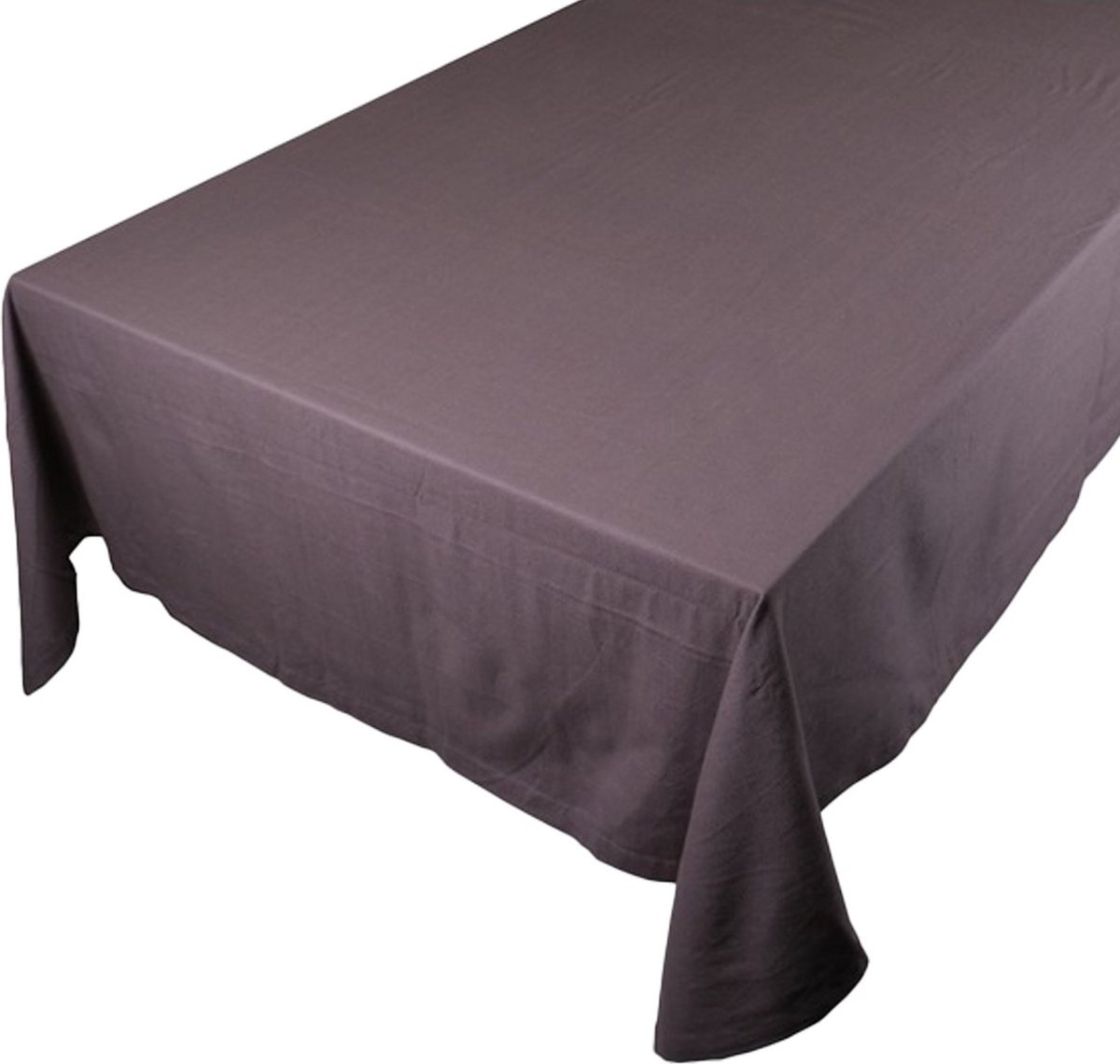 Linen & More - Tafelkleed 'Jazz' (140cm x 300cm, Dark Grey)