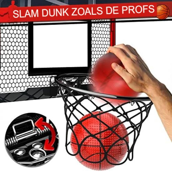 Basketbalpaal - Basketbalring - Basketbalpaal Voor Kinderen - Merkloos