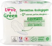Love & Green Hypoallergene Super 12 Servetten