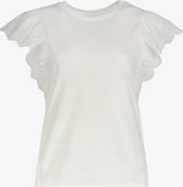 TwoDay dames top wit met vlindermouwen - Maat XL
