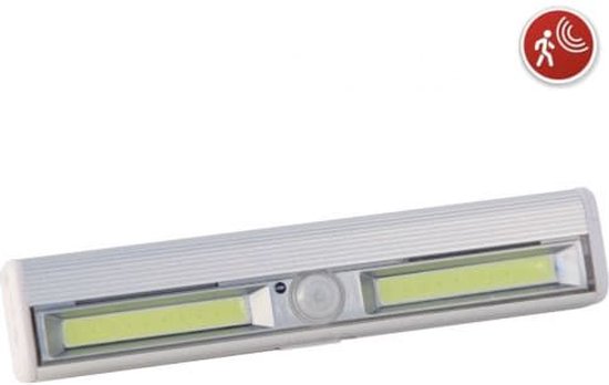 Lampe LED sans fil à piles avec détecteur de mouvement - 200Lm - 5000K