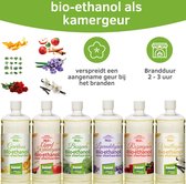 KieselGreen 24 Liter Bio-Ethanol Aroma mix (Appel/Kaneel, Bos, Geurloos, Lavendel, Roos, Vanille) – Bioethanol 96.6%