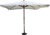 Concept-U - Houten parasol 3 x 3 m ecru PALAWAN