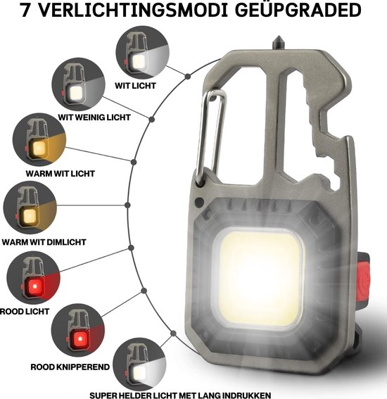 Ansmann professionele lamp FL2500R - LED diodes - oplaadbare batterij - 1100 lm - magnetisch voordelig kopen | Schäfer Shop
