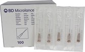 Voordeelverpakking 4 X BD Microlance injectienaalden 26G bruin 0,45x10mm 100 stuks (300300)