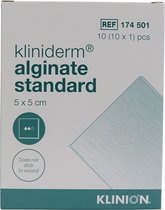 Voordeelverpakking 2 X Kliniderm alginaat wondverband, 5x5cm, 10 stuks