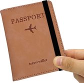 Paspoort Hoesje RFID - Paspoorthouder - Reisportemonnee - Pasjeshouder - Simkaarthouder - Roze