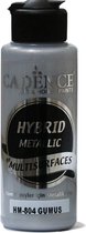 Peinture acrylique métallique hybride Cadence (semi-mate) Argent 01 008 0804 0120 120 ml (03-21)
