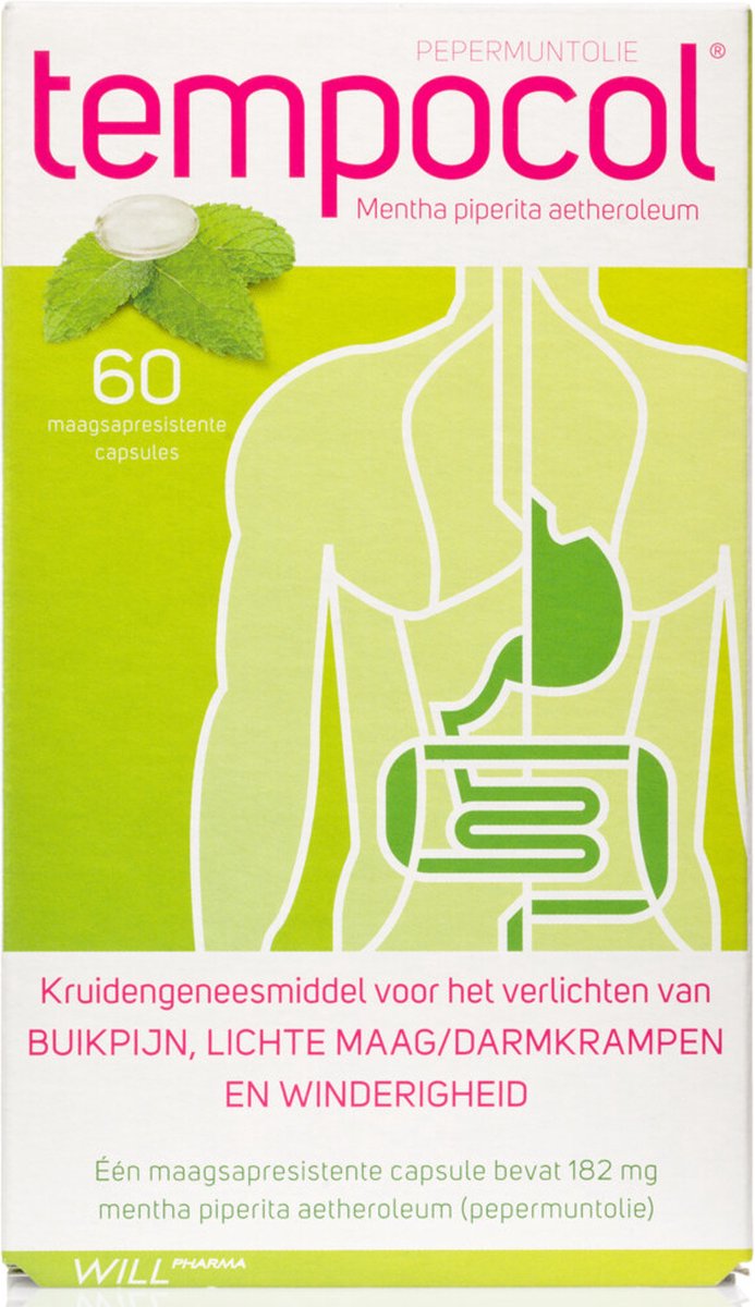 Goedkoopste Will Pharma Tempocol - 1 x 60 capsules