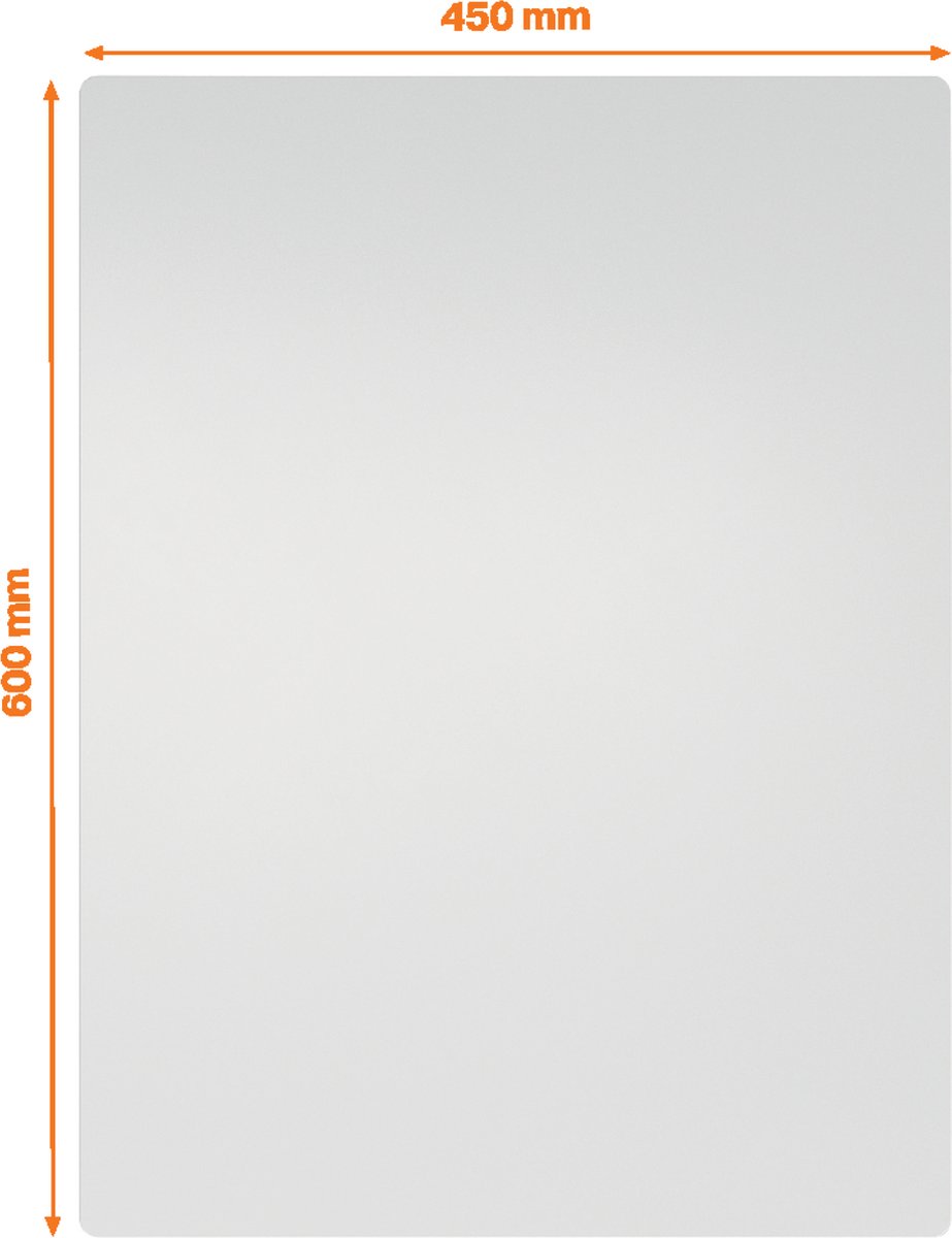 Nobo whiteboard 45x60cm, magnetisch, frameloos, modulair thumbnail 6