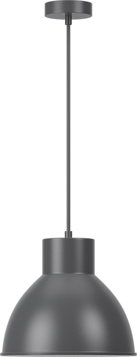 Hanglamp Voor Eetkamer, Slaapkamer, Woonkamer - 1xE27 -Metaal- lichts excl. lichtbron - GRIJS