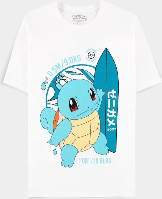 Pokémon - Squirtle T-shirt - Medium - Wit