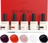 De Sera Gellak Set - Series No. 4 - Miss President - Gel Nagellak Kleuren Set - 10ML