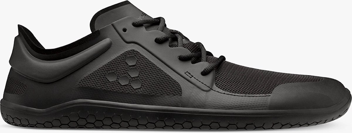 Vivobarefoot Primus Lite III Obsidian - Mannen Barefoot Schoenen - Maat 45