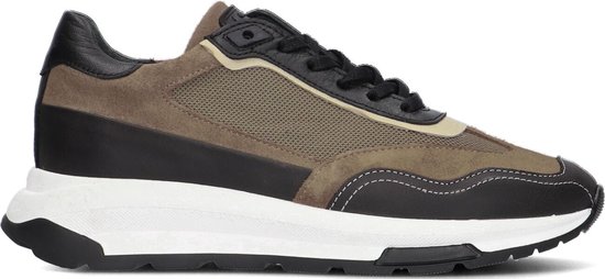 Jochie & Freaks Brad Lage sneakers - Jongens - Bruin - Maat 30