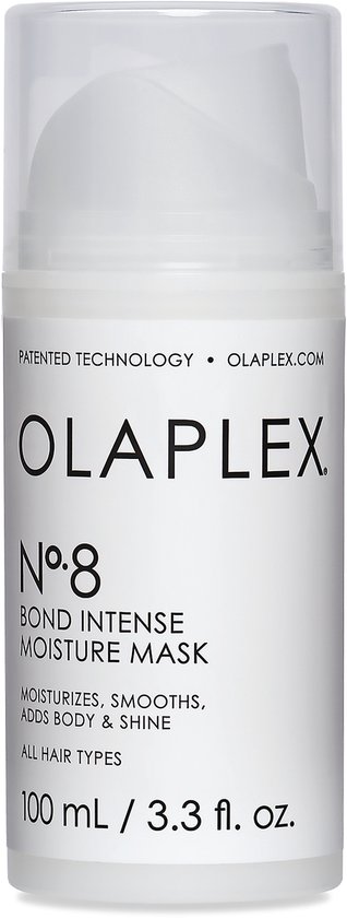 Olaplex No.8 Bond Intense Moisture Mask, 100 ml. Hydrateert, maakt glad, geeft volume en glans.