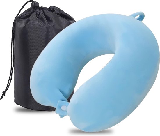 Ontspannend kussen Anti-stress kralen - (BLAUWE HARTEN