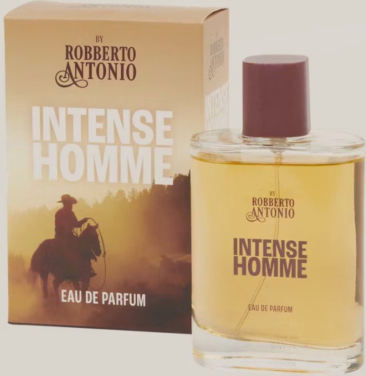 INTENSE HOMME - ROBERTO ANTONIO - 100 ML EDP PERFUME FOR MEN - 100% NEW