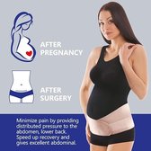 Mammy Vrouwen Zwangerschapsbuikband - Licht en Ademende Buiksteunband voor Zwangere Vrouwen L