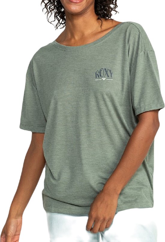 T-shirt Roxy Beach Band - Vert Agave