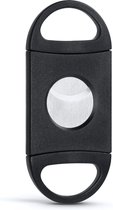 Roestvrijstalen Portable Dubbele Sigarensnijder - Compact en Precies Snijden - Sigaren Accessoire voor Onderweg