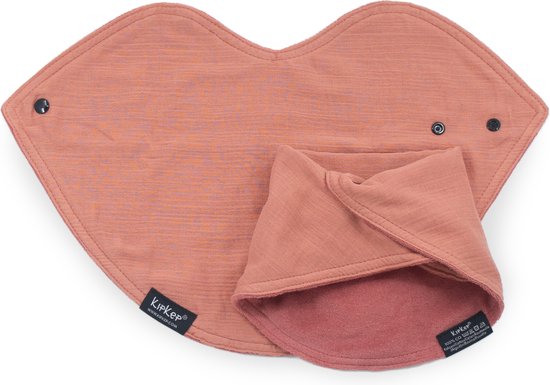 3-in-1 Bib - Sienna - XL spuugdoek, slabber en bandana in 1! - 2 paar - katoen - dubbellaags van Dooky — afbeelding 2