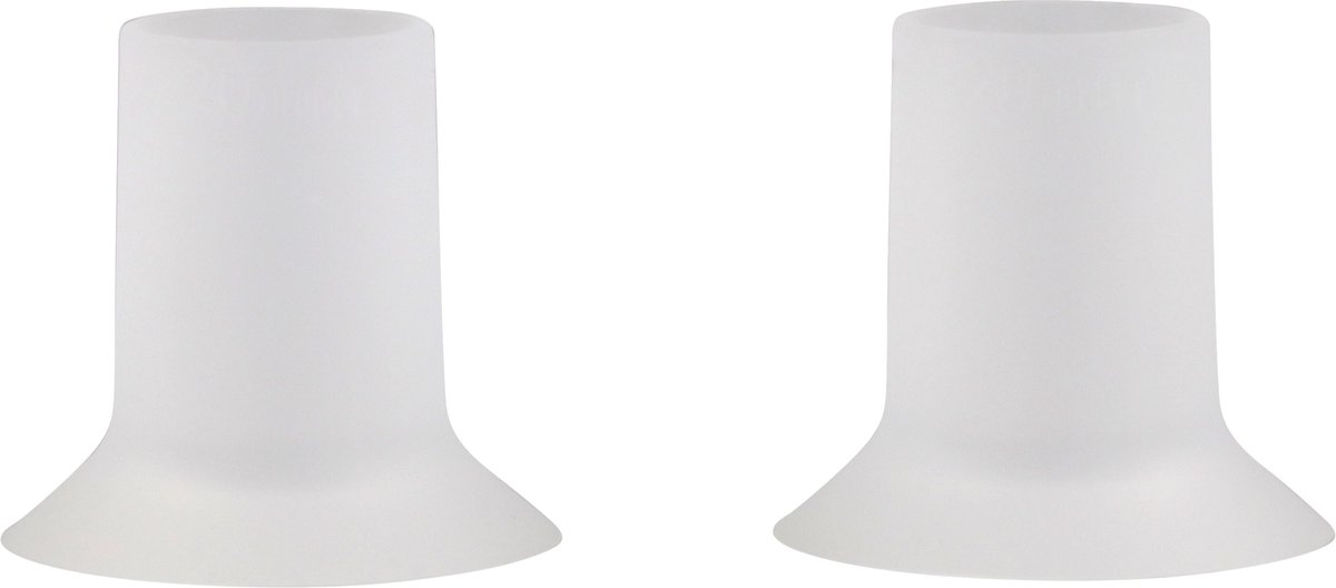 Goedkoopste Youha® Borstschildverkleiners - Borstschilden - Borstkolf accessories - BPA vrij - elektrische draadloze borstkolven - Silicone borstschilden - Set van 2 stuks - Maat 20mm