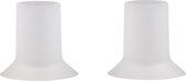 Réducteurs de Coquilles d'allaitement - Téterelles - Accessoires pour tire-lait - Sans BPA - Tire-lait électriques sans fil - Téterelles en silicone - Set de 2 pièces - Taille 20 mm