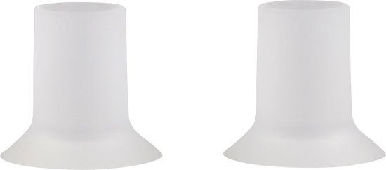Youha® Borstschildverkleiners - Borstschilden - Borstkolf accessories - BPA vrij - elektrische draadloze borstkolven - Silicone borstschilden - Set van 2 stuks - Maat 20mm