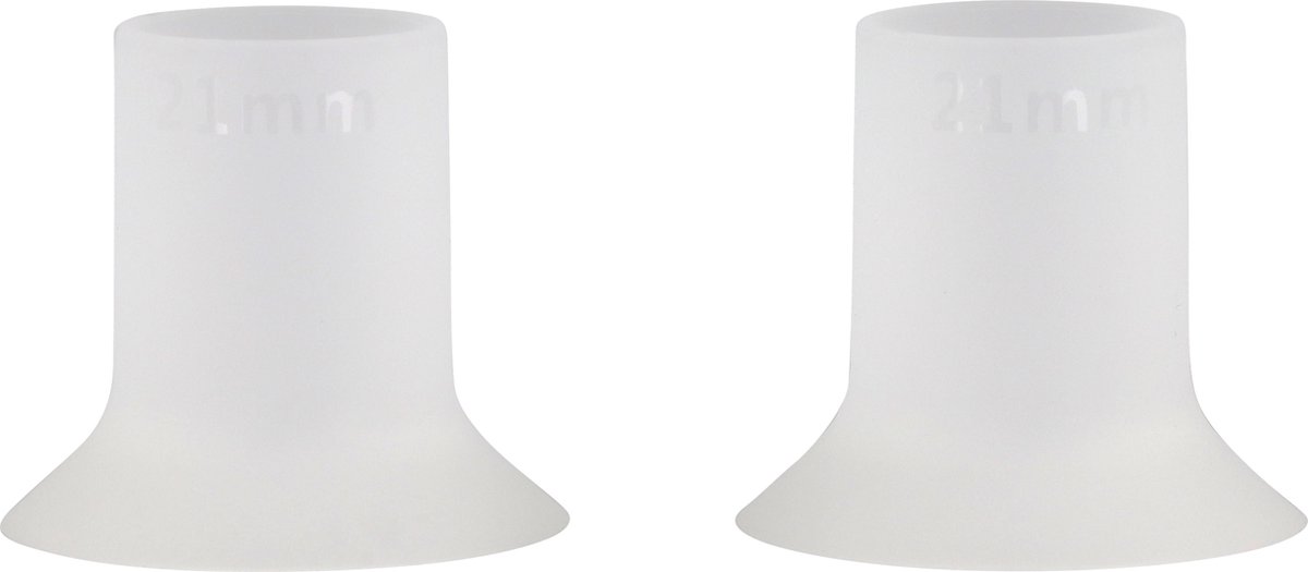 Goedkoopste Youha® Borstschildverkleiners - Borstschilden - Verkleiners - Borstkolf accessories - BPA vrij - elektrische draadloze borstkolven - Silicone borstschilden - Set van 2 stuks - Maat 21 mm