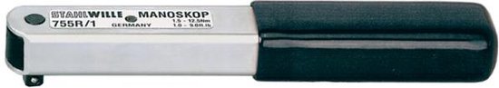 STAHLWILLE Momentsleutel MANOSKOP® 755R/1 - 1/4 inch - 1,5-12,5 Nm - Met Vaste Ratel