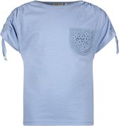Like Flo - T-shirt Grace ijsblauw - Ice Blue - Maat 104