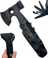 FOXLY® 10-in-1 Multitool Survival Zakmes - Jachtmes - Camping - Kamperen - Bold X98