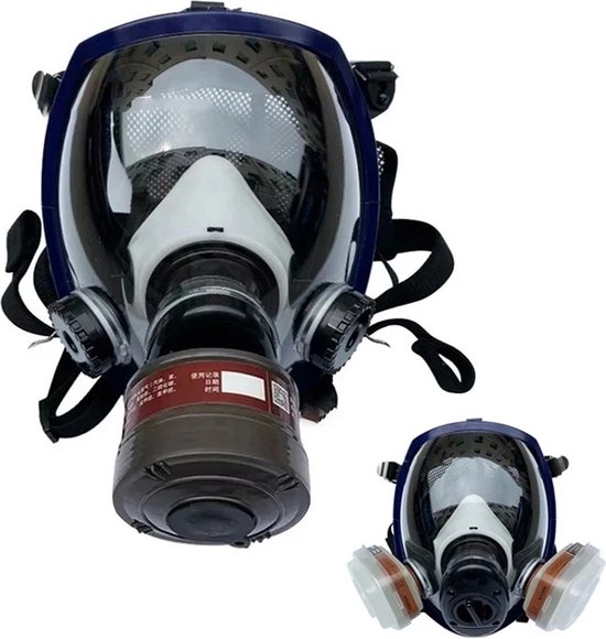 RM Enterprise Gasmasker - Gas Masker - met Filter - Nuclear - Filter - Spuiten - Multifunctioneel - Industrieel