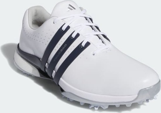 Adidas Heren TOUR360 Golfschoen White/Navy - Maat : 47 1/3 EU van adidas — afbeelding 2